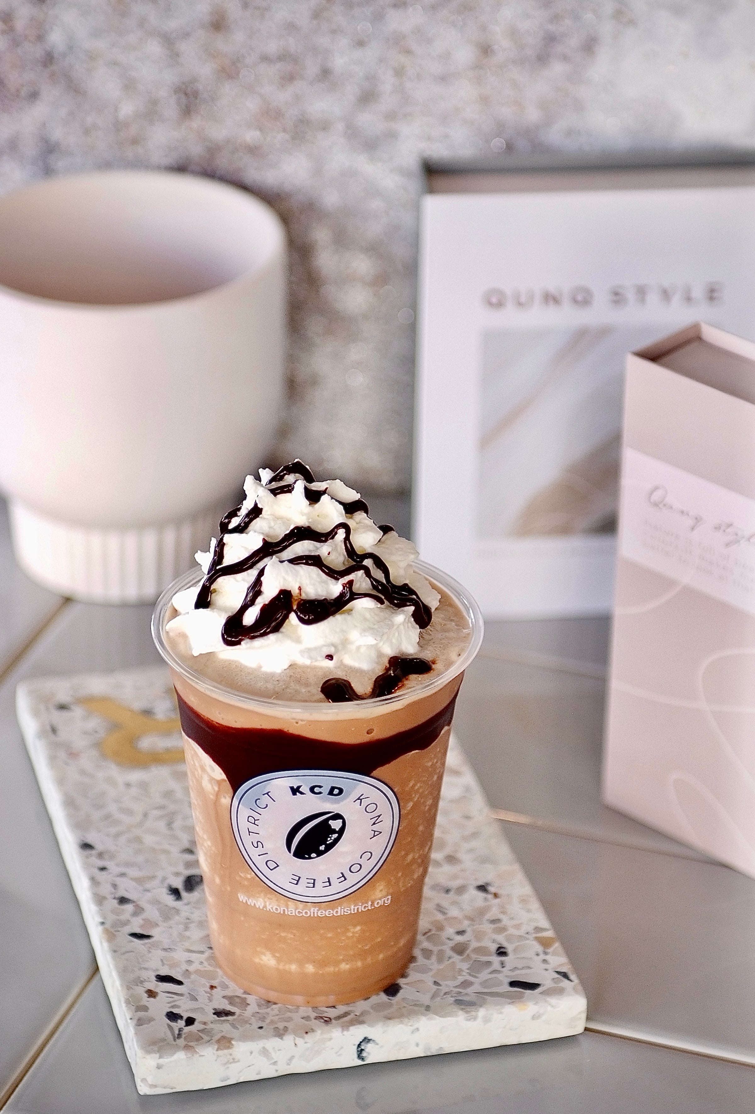 ZEBRA MOCHA FRAPPE | Kona Coffee District